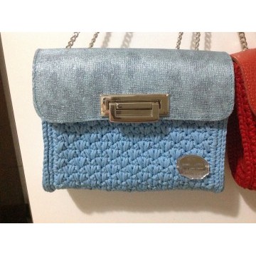 Borsa LITTLE LIGHT BLU