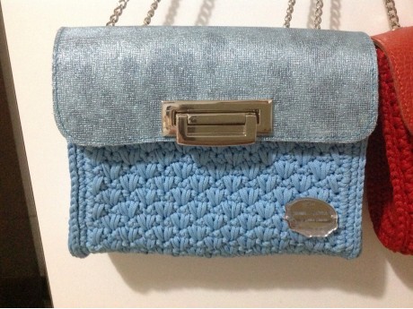 Borsa LITTLE LIGHT BLU